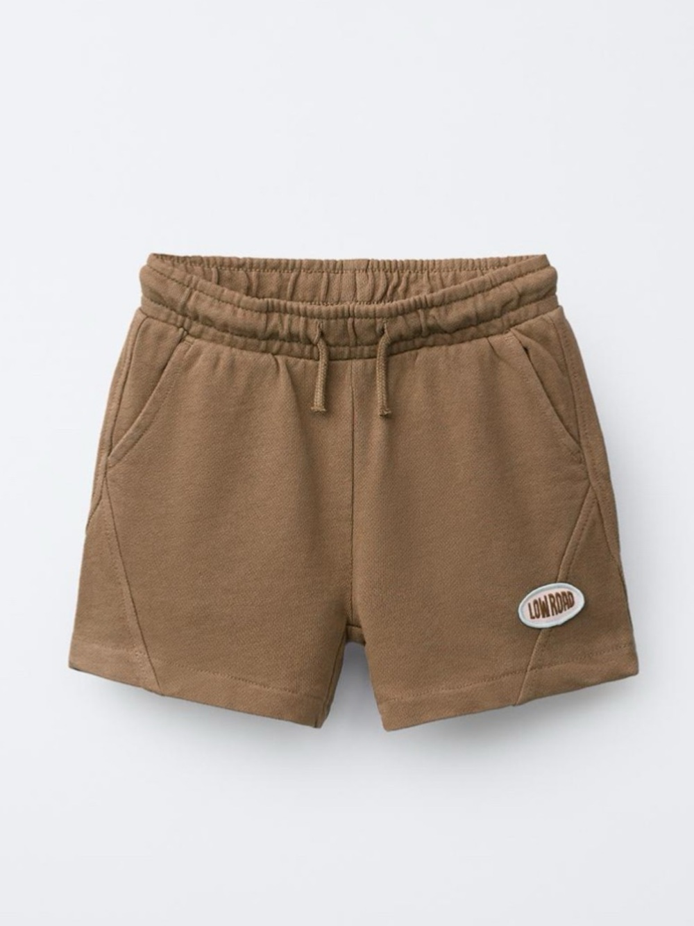 ZARA GARMENT DYED PATCH SHORTS